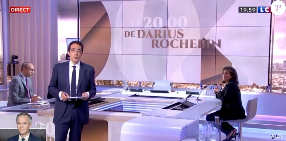 Darius Rochebin sur LCI