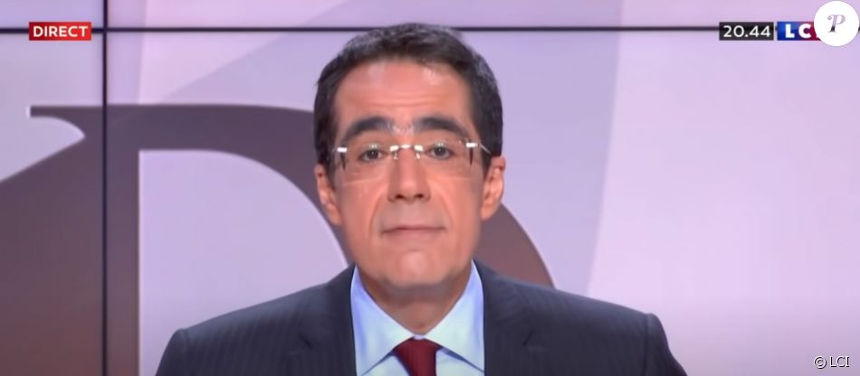 Darius Rochebin, animateur sur la chaîne LCI.
