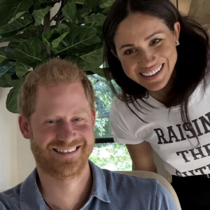 Le prince Harry et sa femme Meghan Markle - Bande-annonce de la série Apple TV "The Me You Can't See". Los Angeles. Le 16 mai 2021. © Apple TV via Bestimage