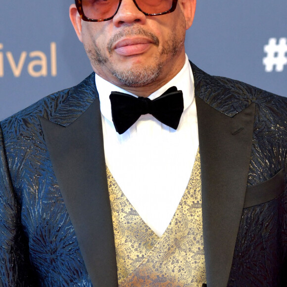JoeyStarr lors du photocall de la cérémonie des Nymphes d'Or du 60ème festival de télévision de Monte Carlo au Grimaldi Forum à Monaco le 22 juin 2021. © Bruno Bebert / Bestimage