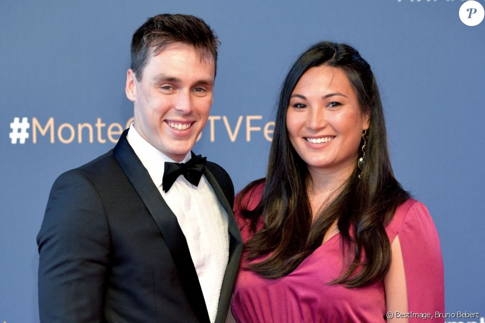 Louis et Marie Ducruet lors du photocall de la cérémonie des Nymphes d'Or du 60ème festival de télévision de Monte Carlo au Grimaldi Forum à Monaco le 22 juin 2021. © Bruno Bebert / Bestimage
