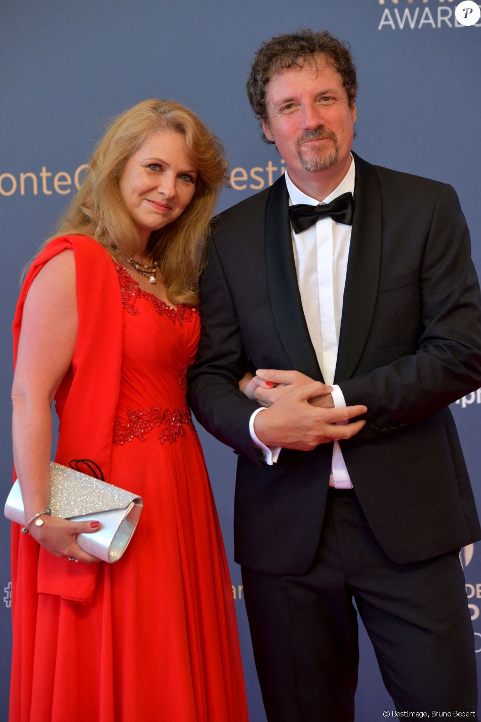 Michal Reitler lors du photocall de la cérémonie des Nymphes d'Or du 60ème festival de télévision de Monte Carlo au Grimaldi Forum à Monaco le 22 juin 2021. © Bruno Bebert / Bestimage