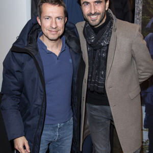 Exclusif - Grégoire Margotton et Alexandre Ruiz lors de la soirée "La Canadienne X Nobis" pour le lancement de la nouvelle collection Nobis dans leur nouvelle boutique au 39 rue du Four à Paris , le 13 novembre 2019. © Pierre Perusseau / Bestimage