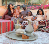 Majda Sakho, l'épouse du footballeur Mamadou Sakho, a publié sur Instagram plusieurs photos de son mari et leurs trois enfants, Aida, Sienna et Tidiane.