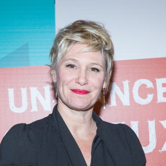 Semi-exclusif - Maïtena Biraben - Vente aux enchères au profit de la campagne "Guérir le cancer de l'enfant" au Pavillon Ledoyen à Paris le 13 février 2018. © Cyril Moreau/Bestimage