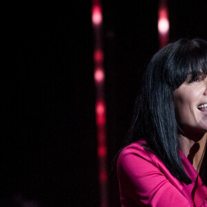 Jenifer Bartoli - Enregistrement de l'émission "La Lettre" au Théâtre du Châtelet à Paris, qui sera diffusée le 16 novembre sur France 2. © Cyril Moreau / Bestimage