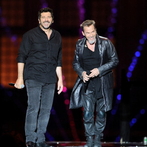 Patrick Fiori et Florent Pagny (nommés pour la chanson "J'y vais") - Enregistrement de l'émission "La chanson de l'année" au château de Chambord, qui sera diffusée le 5 juin 2021 sur TF1 © Gaffiot-Moreau / Bestimage