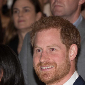 Meghan Markle, duchesse de Sussex (enceinte), le prince Harry, duc de Sussex lors d'une réception au War Memorial Museum à Auckland, Nouvelle Zélande le 30 octobre 2018.