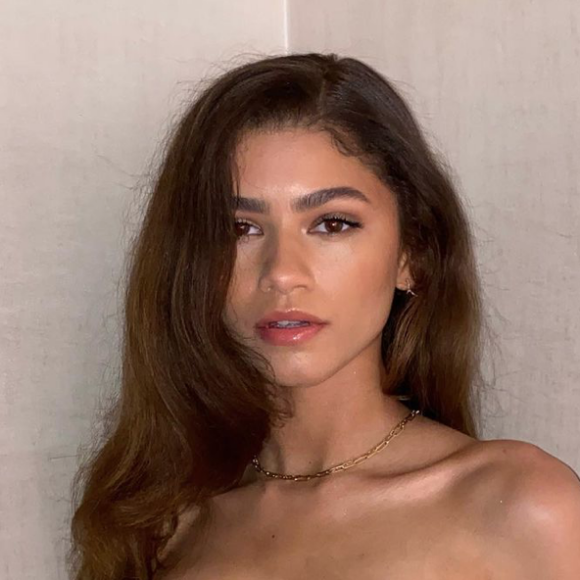 Zendaya en janvier 2021.