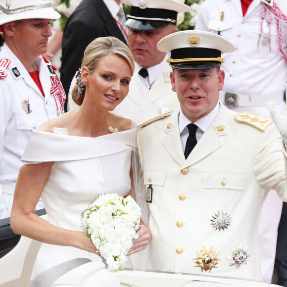 Marigage religieux du prince Albert II de Monaco et de la princesse Charlene