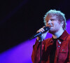 Ed Sheeran - Soirée des 38ème Brit Awards (récompense musicale délivrée annuellement par la British Phonographic Industry depuis 1977) à l'O2 Arena à Londres, Royaume Uni, le 21 février 2018. 