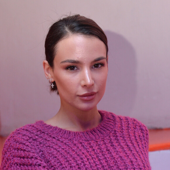Jade Leboeuf au lancement de l'Instax Mini Link de Fujifilm à Paris, le 10 décembre 2019. 