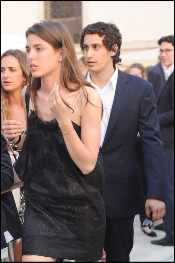 Charlotte Casiraghi et son petit-ami Alex Dellal à Venise en 2009.