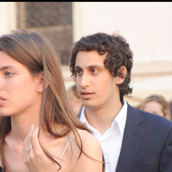 Charlotte Casiraghi et son petit-ami Alex Dellal à Venise en 2009.