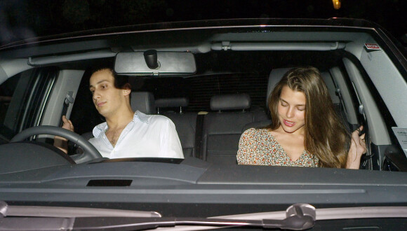 Charlotte Casiraghi et son petit-ami Alex Dellal à Londres en 2008.
