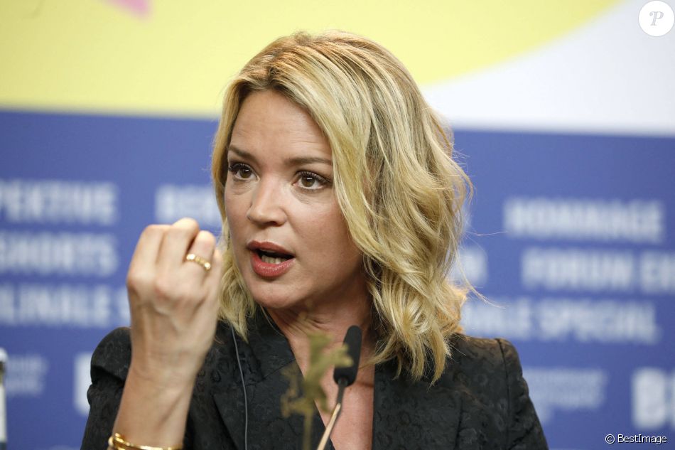 Virginie Efira - Conférence de presse du film "Police Night Shift" lors de la 70e édition du festival international du film de Berlin (La Berlinale 2020), le 28 février 2020.
