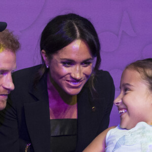 Le prince Harry, duc de Sussex et Meghan Markle, duchesse de Sussex assistent à la soirée WellChild Awards à l'hôtel Royal Lancaster à Londres le 4 septembre 2018.