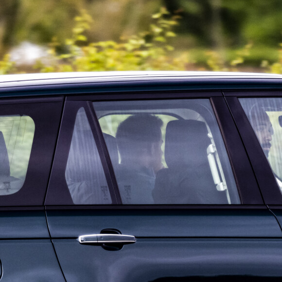 Le prince Harry, duc de Sussex, quitte Frogmore Cottage à Windsor, après une quarantaine de cinq jours liée à l'épidémie de coronavirus (Covid-19) suite à son retour des Etats-Unis. Le prince Harry devrait assister à l'inauguration de la statue de sa mère, dans les jardins de Kensington Palace, le 1er juillet 2021, date à laquelle la princesse Diana aurait eu 60 ans. Le 30 juin 2021.