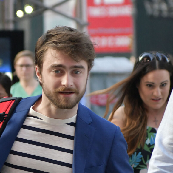 Daniel Radcliffe se promène à New York, le 15 août 2016.
