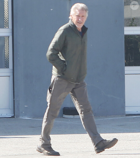 Harrison Ford dans la rue à Los Angeles le 11 février 2021. 