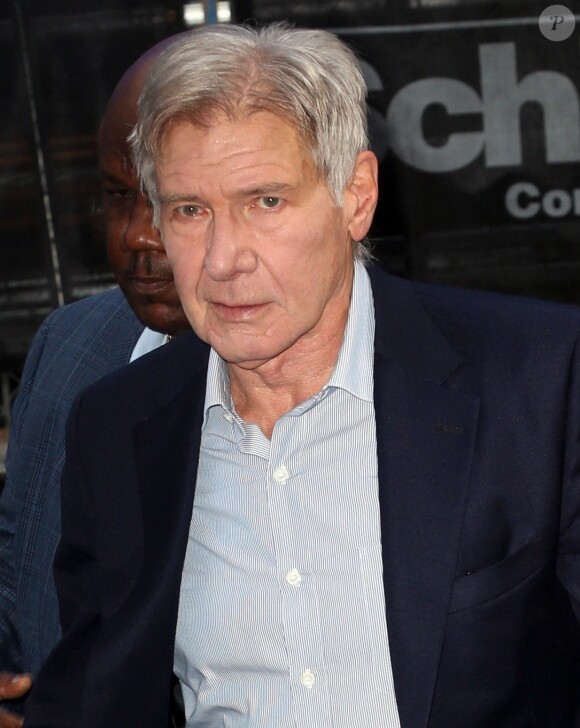 Harrison Ford va participer à l'émission ''Good Morning America'' à New York, le 26 septembre 2017. 