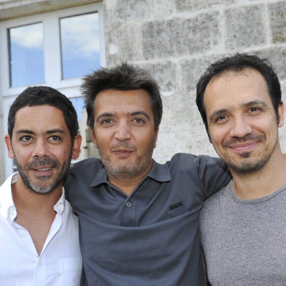 Manu Payet, Thomas Langmann et Alexandre Astier - 5e Festival du film d'Angoulême. Le 25 août 2012.