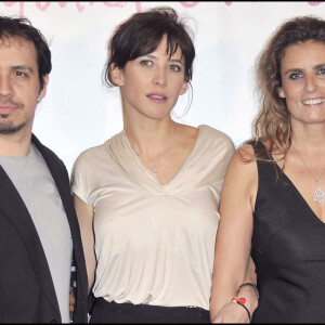 Alexandre Astier, Sophie Marceau et Lisa Azuelos - Première du film "LOL" au cinéma Gaumont Marignan. Paris.