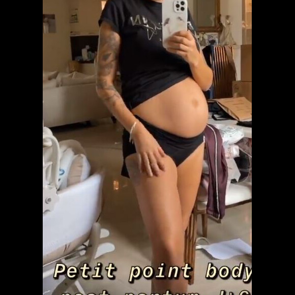 Julia Paredes dévoile son corps six jours après son accouchement, le 1er juillet 2021