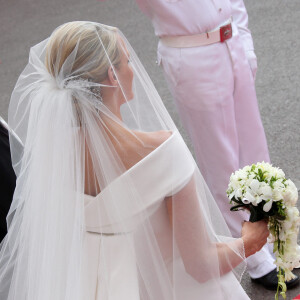 Mariage religieux du prince Albert et Charlene Wittstock à Monaco, le 2 juillet 2011.