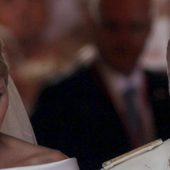 Mariage religieux du prince Albert et Charlene Wittstock à Monaco, le 2 juillet 2011.