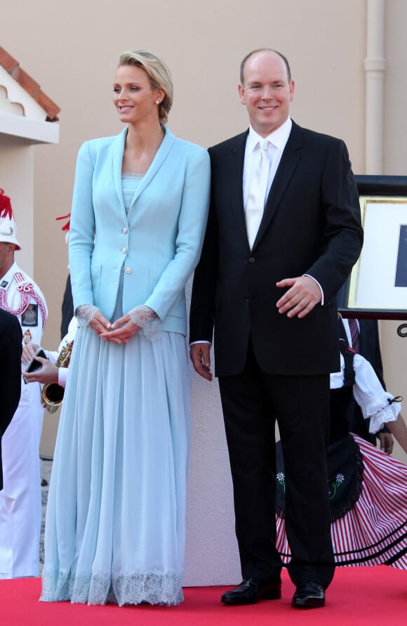 Mariage civil du prince Albert et Charlene Wittstock à Monaco.