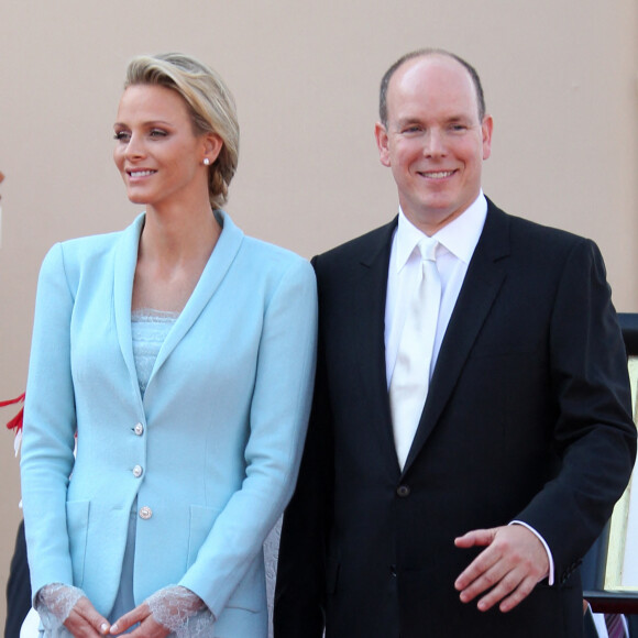 Mariage civil du prince Albert et Charlene Wittstock à Monaco.