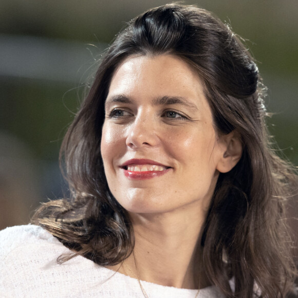 Charlotte Casiraghi au 15e Jumping International de Monte-Carlo, à Monaco, le 2 juillet 2021.