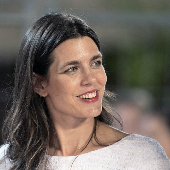 Charlotte Casiraghi au 15e Jumping International de Monte-Carlo, à Monaco, le 2 juillet 2021.