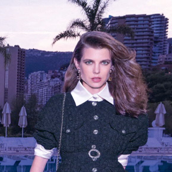 La première campagne de Charlotte Casiraghi pour la maison Chanel, collection printemps-été 2021, réalisée à Monaco.