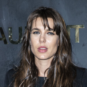 Charlotte Casiraghi - Photocall du défilé de mode PAP printemps-été 2020 "Saint Laurent" à Paris. Le 24 septembre 2019 © Olivier Borde / Bestimage