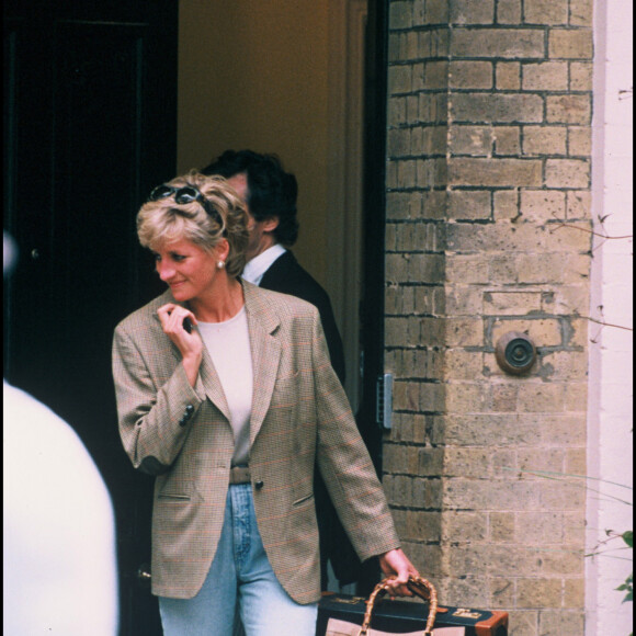 Lady Diana lors des 14 ans du prince William.
