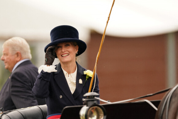 La comtesse Sophie de Wessex lors du Royal Windsor Horse Show à Windsor le 4 juillet 2021.