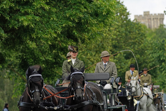 Lady Louise Windsor lors du Royal Windsor Horse Show à Windsor le 4 juillet 2021.