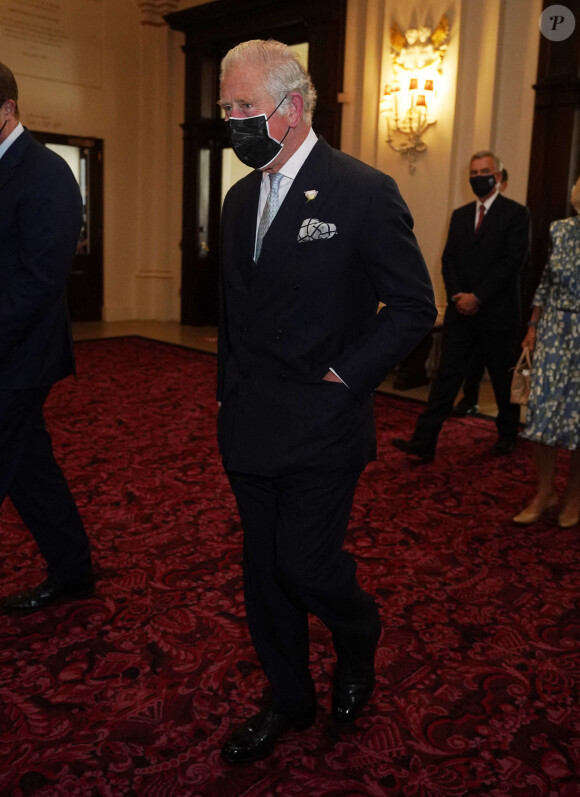 Le prince Charleslors d'une représentation du ballet royal à l'Opéra Royal à Londres, pour fêter la réouverture des lieux culturels, après le confinement. Le 10 juin 2021 
