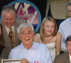 Richard Donner et son épouse Lauren Shuler Donner reçoivent une double étoile sur le Walk of Fame de Los Angeles. Le 16 octobre 2008.
