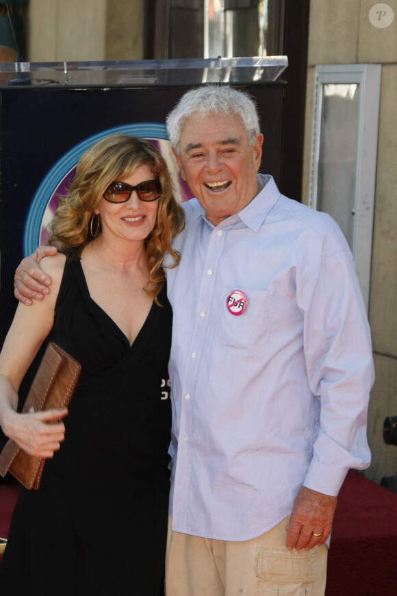 Richard Donner et son épouse Lauren Shuler Donner reçoivent une double étoile sur le Walk of Fame de Los Angeles. Le 16 octobre 2008.