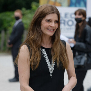 Chiara Mastrioanni assiste à la soirée de lancement des nouveaux parfums Louis Vuitton à la Fondation Louis Vuitton. Paris, le 5 juillet 2021. ©Veeren Ramsamy-Christophe Clovis / BestImage