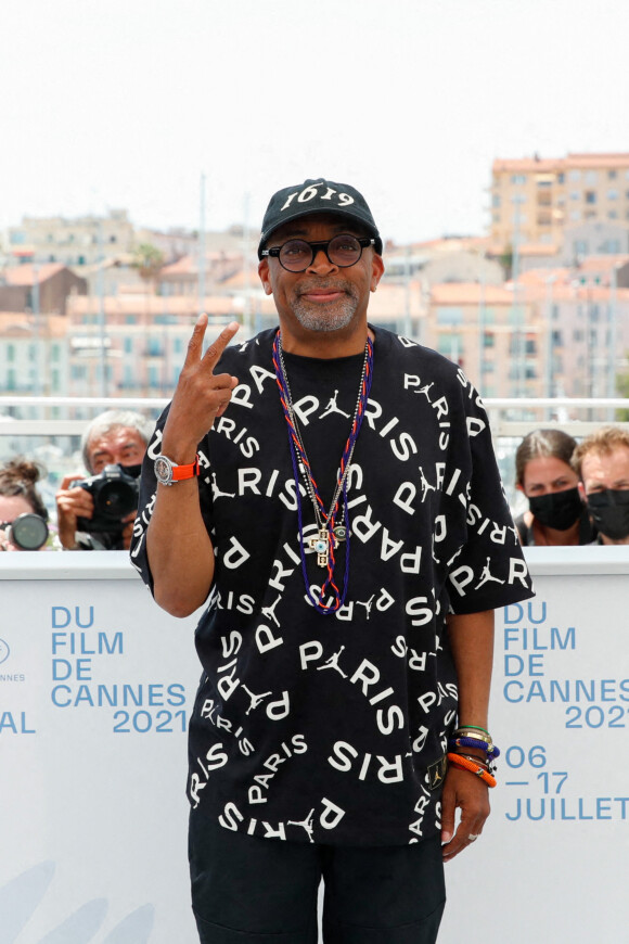 Spike Lee (Président du jury) au photocall du jury officiel du 74ème festival international du film de Cannes le 6 juillet 2021 © Jacovides / Moreau / Bestimage