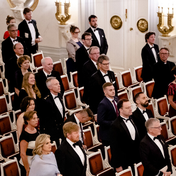 Le roi Willem-Alexander et la reine Maxima des Pays-Bas assistent au concert de l'Orchestre royal du Concertgebouw puis se sont rendus à la réception au Konzerthaus Berlin, dans le cadre de leur visite d'État en Allemagne. Berlin, le 6 juillet 2021.