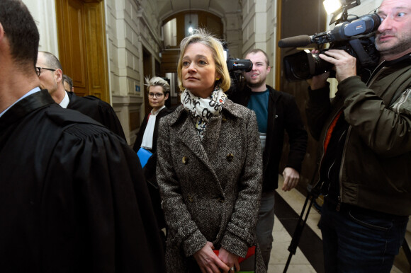 Delphine Boël s'est présentée aux plaidoiries à la Cours d'Appel du tribunal de Bruxelles dans l'affaire qui l'oppose au roi Albert II le 28 mars 2019.