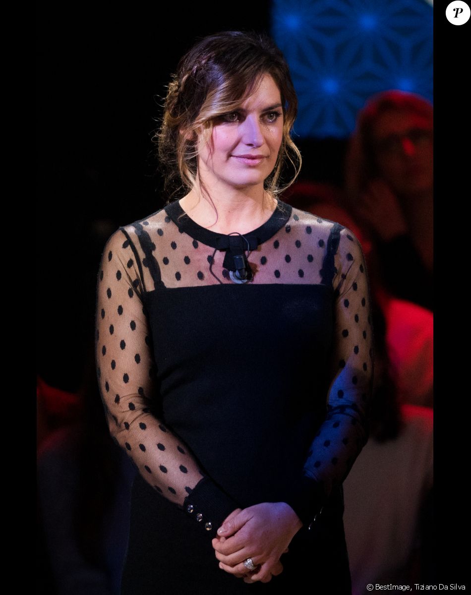 Exclusif - Laëtitia Milot - Enregistrement de l'émission "La Boîte à secrets 3" à Paris, présentée par F.Bollaert, et qui sera diffusée le 7 février sur France 3. Le 22 janvier 2020 © Tiziano Da Silva / Bestimage