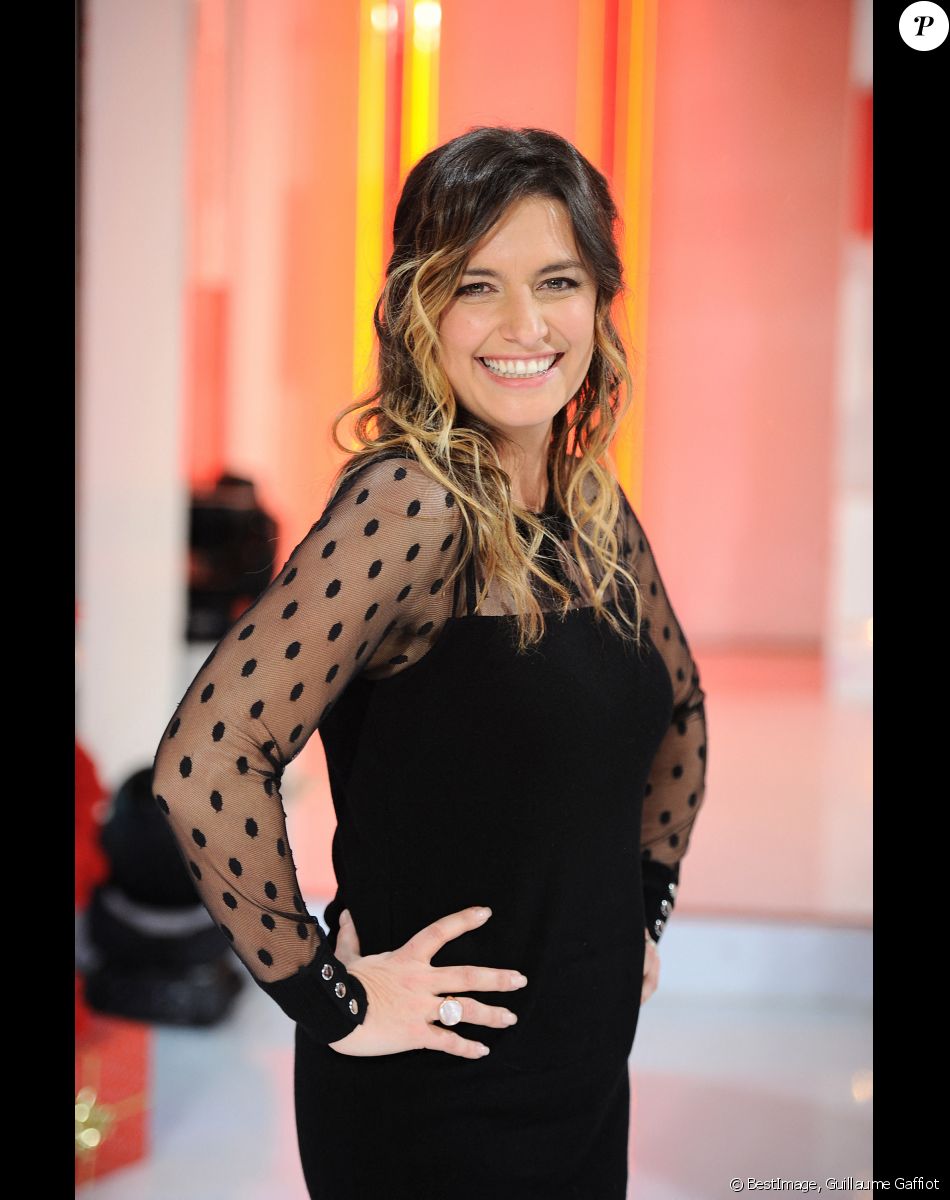 Exclusif - No Web - Laetitia Milot - Enregistrement de l'émission "Vivement Dimanche" au studio Gabriel à Paris, diffusée le 2 décembre sur France 2. Le 21 novembre 2018 © Guillaume Gaffiot / Bestimage