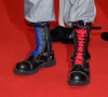 Boots de JoeyStarr - Montée des marches du film " Suprêmes" lors du 74ème Festival International du Film de Cannes. Le 10 juillet 2021 © Borde-Jacovides-Moreau / Bestimage 