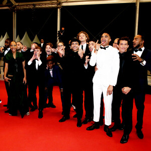 JoeyStarr, Theo Christine, Audrey Estrougo, Sandor Funtek, Cut Killer et toute l'équipe du film - Montée des marches du film " Suprêmes" lors du 74ème Festival International du Film de Cannes. Le 10 juillet 2021 © Borde-Jacovides-Moreau / Bestimage 